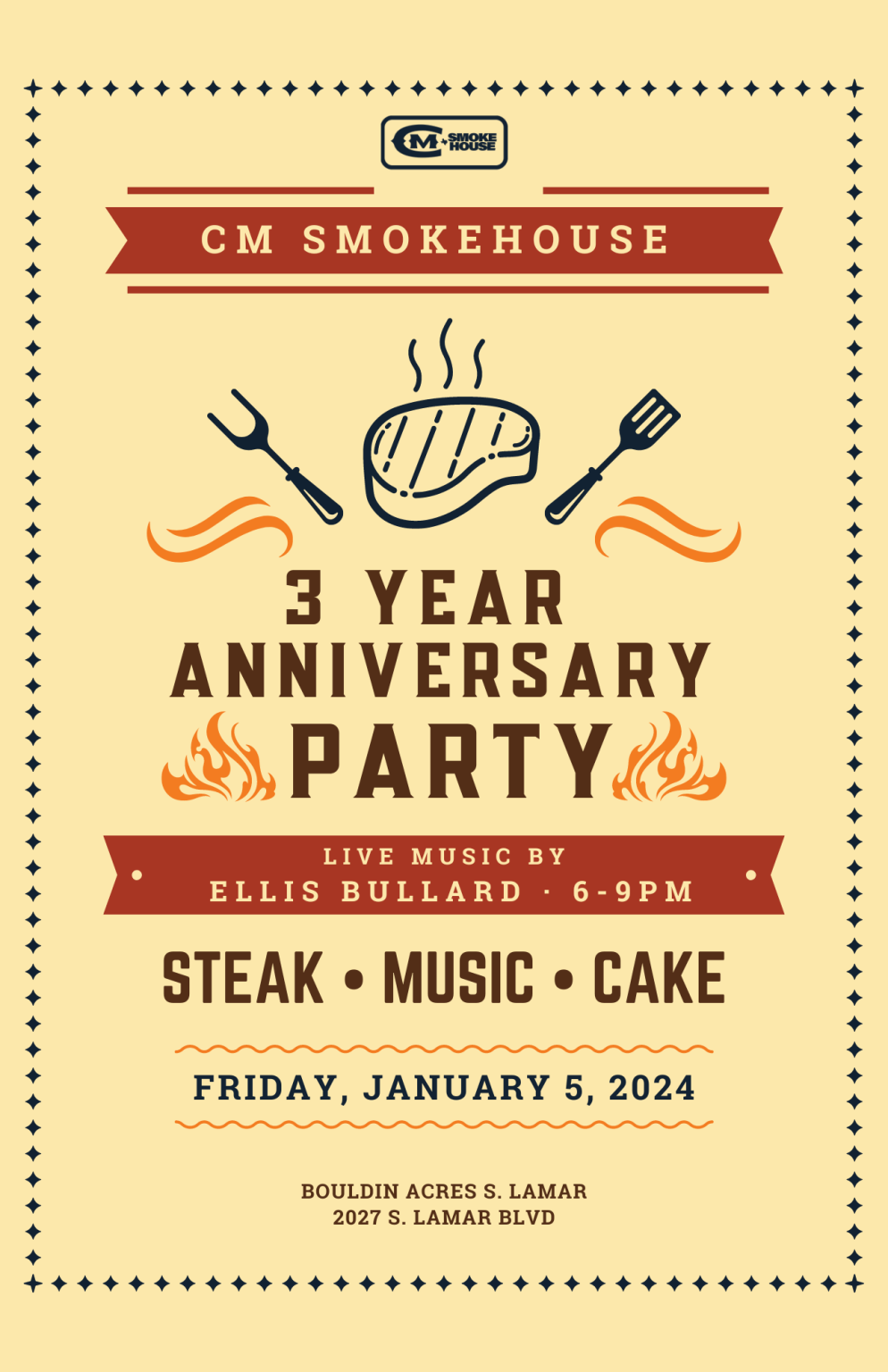 Cm Smokehouse Year Anniversary Bouldin Acres